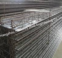 Structural Steel Bar Truss Girder Metal Composite Deck For Concrete Floor