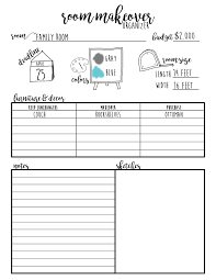 You can use it as often as you want; Remodeling Planner 3 Worksheets To Plan Out Your Next Makeover