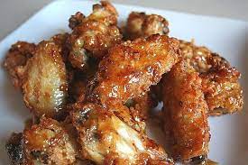 Korean Style Chicken Wings Crispy Wings With Sweet Ginger Glaze Wing Recipes Chicken Wing Recipes Chicken Wings