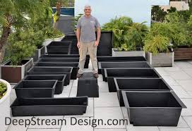 If you plan to build your own window boxes from wood i suggest looking for liners that are readily available in the marketplace first so that you can build the boxes to fit those liners. Planter Drainage Modern Solutions