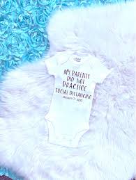 Download Social Distancing Baby Pregnancy Birth Announcement La Dulce Couture