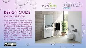 Design Guide Design Guide Accessible Bathroom Design