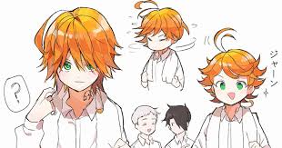 約束のネバーランド d jomanのイラスト pixiv アニメのキャラクターデザイン イラスト エマ 漫画
