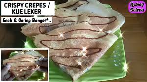 Kue leker crepes enak renyah ternyata tidaklah sesulit yang. Resep Rahasia Kue Leker Cara Membuat Kue Leker Crepes Istimewa Dan Resepnya Youtube