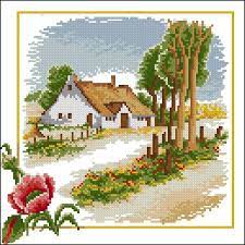 From letter samplers to flowers and birds, our range of free cross stitch and embroidery patterns will have you stitching in no time. Cross Stitch Patterns Scenery Free Download Novocom Top