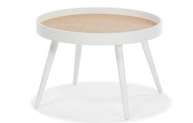 Mainstays 20 round decorative table how to make a tablecloth in my linen sizes american country nordic british side target size calculator williams small with white cloth natural wood noam accent. White Amsterdam Round Side Table With Great Price