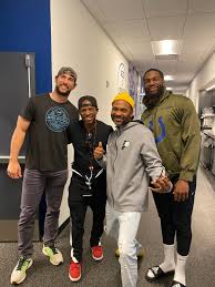 Andrew Luck and Mike Epps are at the Colts facility today : rColts