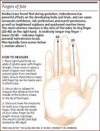 fingers of fate how to measure your 2d 4d finger ratio