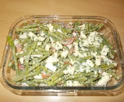Grune Bohnen Salat Mit Feta Apfel Tomate Rezept Grune Bohnen Salat Grune Bohnen Vegetarisches Essen