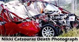 But as the catsouras family was grieving for their daughter, the accident scene photos showing nikki's mutilated body suddenly appeared on the internet. Nikki Catsouras Car Crash Photo