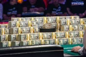 report wsop main event final table players pay almost 12