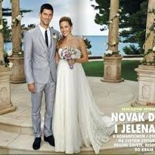 Ristic, a former swimwear model, earned a master's degree in management from milan's bocconi university. Novak Djokovic And Jelena Ristic S Wedding Arabia Weddings