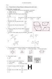 Ulangan Matematika Kelas5