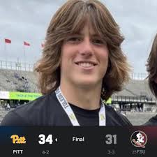 Mason Heintschel leads Pitt (+300) to a win over FSU with a HUGE  performance 💪