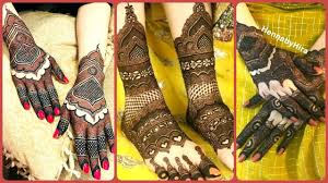 डिज़ाइन, मेहँदी लगाना सीखे, earbud mehndi, earbud trick, dot mehndi design, gol tikii mehndi, mehndi ka. Bridal Mehndi Designs Kashees Easy Mehndi Design