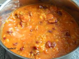 Serbische Bohnensuppe Mit Cabanossi Rezept Serbische Bohnensuppe Bohnensuppe Rezepte
