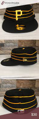 Pittsburgh Pirates Black Alternate Pillbox Cap Pillbox Cap Fitted Hats Types Of Hats