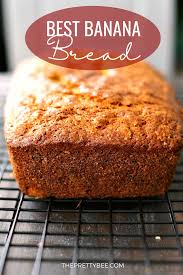 Easy Vegan Gluten Free Banana Bread The Pretty Bee Recipe In 2020 Gluten Free Banana Bread Vegan Gluten Free Banana Bread Vegan Banana Bread