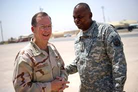 Mint hill is a great town. U S Army Gen Lloyd Austin Commander Of U S Forces Iraq Bids Farewell To U S Navy Adm