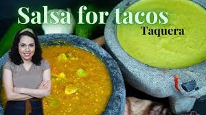 First popularized in food trucks and taco stalls across southern california, birria tacos are first filled with the tender shreds of meat. Authentic Mexican Salsa For Tacos Tomatillo Salsa Recipe Jalapeno Salsa Recipes Youtube