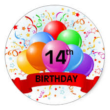 Image result for 14th birthday