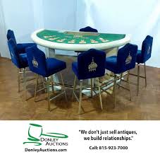 Trump Taj Mahal Blackjack Game Table Lot 207 Sale Order 154 Of 259 Six Station Game Table From The Trump Taj Mahal I Blackjack Gaming Station Stool Covers