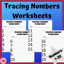 writing numbers 1 20 worksheets teaching resources tpt