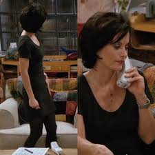 Monica Geller S Style Monica Hairstyles Monica Geller Short Hair Styles