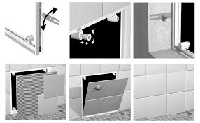 400stk 1mm basis set 300 laschen 100 keile fliesen verlegehilfe j. Semin A05891 Revisionsklappe 200 X 200 Mm Speziell Fur Zugang Unter Der Badewanne Fur Feuchte Raume Und Badezimmer Amazon De Baumarkt