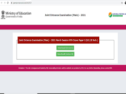 Jee main result 2021 live updates: Zvzrihyz6jwqem