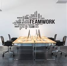 Office Wall Art Office Decor Office Wall Decal Office Wall Decor Teamwork Wall Decal Teamwork Decal Office Decals Motivational Art Office Wall Decals Fun Office Decor Office Wall Decor Work