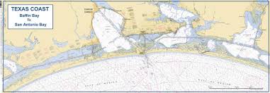 Texas Coast Nautical Chart