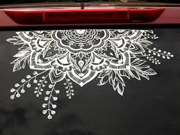 Download Vinyl Hippie Window Car Sticker Cool Purple Lotus Mandala Laptop Decal Women Decals Stickers Com Collectibles
