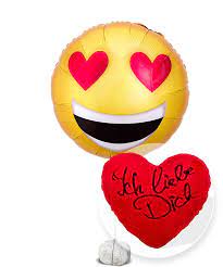 Maybe you would like to learn more about one of these? Ballon Love Emoji Und Kuschel Herz Ich Liebe Dich Jetzt Bestellen Bei Valentins Valentins Blumenversand
