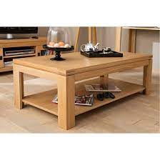 table basse moderne boston bois chene clair massif chene clair hellin depuis 1862 la redoute with images coffee table home decor