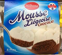 Mousse Liegeoise Chocolat Milbona 320 G 2 2 80 G E