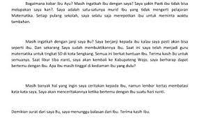 Dalam menulis surat pribadi untuk guru kamu tidak boleh asal, walau ini surat pribadi yang sifatnya bebas. Contoh Surat Untuk Guru Singkat Cute766