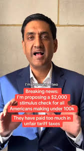 BREAKING NEWS: I'm proposing a $2,000 stimulus check for all Americans  making under 100k