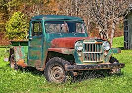 Willys Jeep Pickup Truck 2 By Steve Harrington Jeep Pickup Truck Willys Jeep Trucks