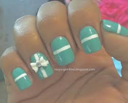 Roxy S Girl Time Notd Tiffany Manicure Tiffany Nails Nails Inspiration Fun Nails