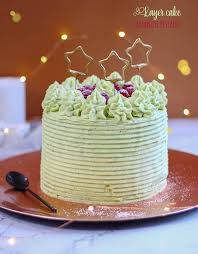 Layer Cake Pistache Framboise Il Etait Une Fois La Patisserie Cake Pistaches Pistache Layer Cake Framboise