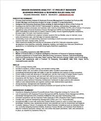 Business Analyst Resume Sample Pdf Best Resume Examples