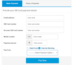 If you are having your savings account in another bank then you can make the payment from the respective bank through neft. How To Apply Sbi Credit Card Through Internet Banking Credit Walls