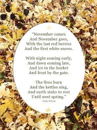 Quotes About November First 36 Quotes