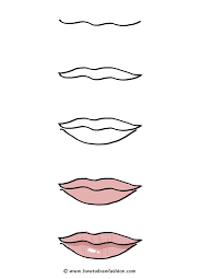 Here is a tutorial for draw nose very easily. How To Draw Small Lips Novocom Top