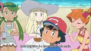 I assume it was something scaring her that made her take the leap. Pokemon Ash Misty Lillie Mallow Lana Pokemon Ash And Misty Pokemon Ash And Misty