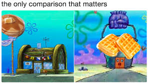 Find and save chum bucket memes | the restaurant that spongebob squarepants 'villain' plankton owns/works in. Krusty Krab Vs Chum Bucket Know Your Meme