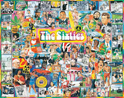 Before developing their now famous jigsaw puzzles, the business was called mintowski publications and they specialised in the creation of illustrated posters for resort areas. White Mountain Puzzles The 1960s Events Famous People Do It Yourself Jigsaw Puzzle Boxed Attractively Wit Jigsaw Puzzles Sixties 1000 Piece Jigsaw Puzzles