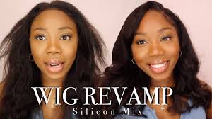 HOW TO REVAMP WIG WITH SILICON MIX
