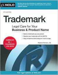 Trademark Do It Yourself Legal Book Nolo